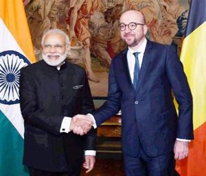 Modi in Belgium